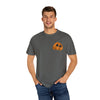 Soft-Washed Pumpkin Graphic Tee – 100% Cotton | Relaxed Fit