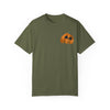 Soft-Washed Pumpkin Graphic Tee – 100% Cotton | Relaxed Fit