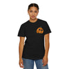 Soft-Washed Pumpkin Graphic Tee – 100% Cotton | Relaxed Fit