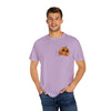 Soft-Washed Pumpkin Graphic Tee – 100% Cotton | Relaxed Fit